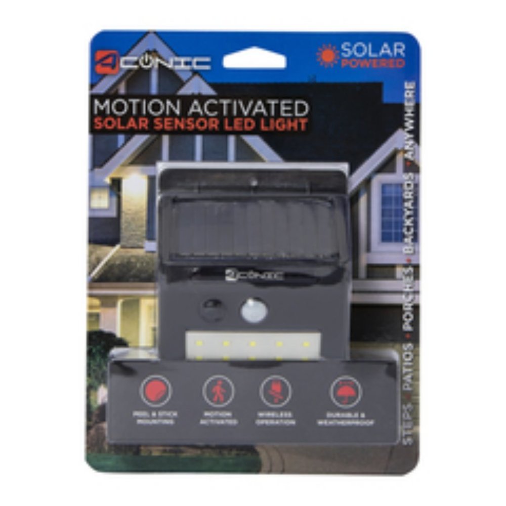 COPY - solar powered motion sensor light
